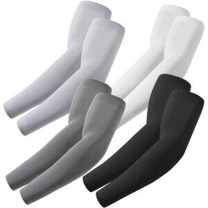 Arm Sleeves, Cooling UV Sun Protection Sports Compression for Men/Women